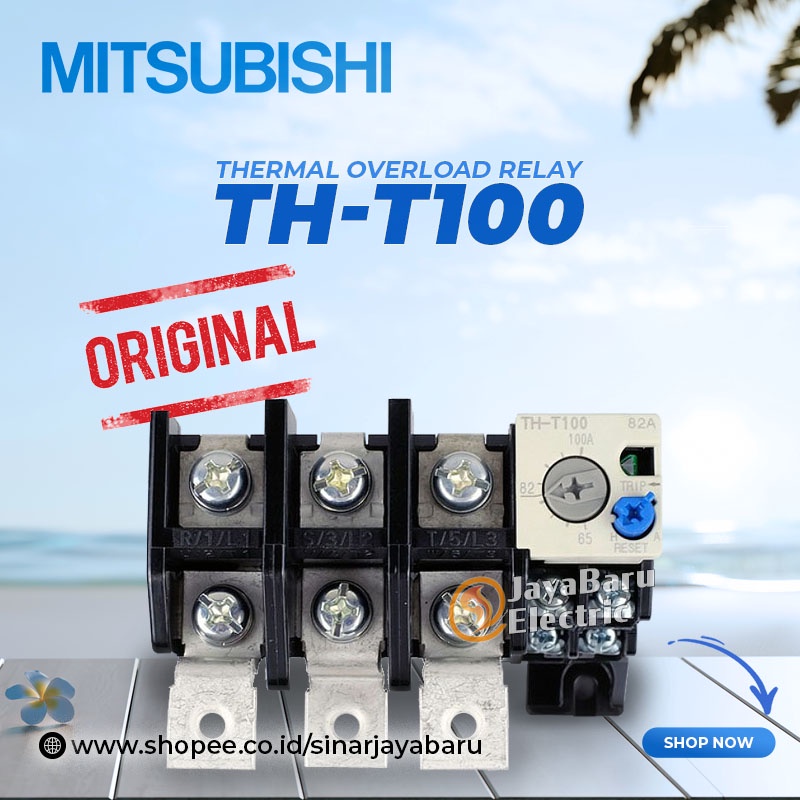 Thermal Overload Relay MITSUBISHI TOR TH-T100 THT100