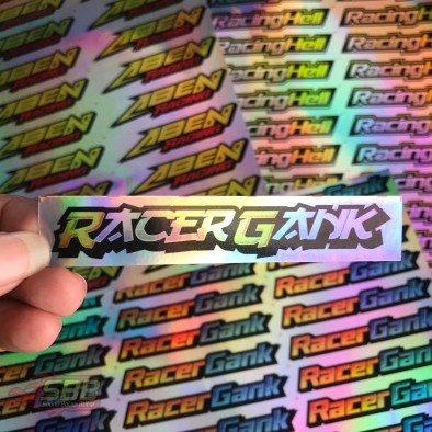 Stiker Motor Racing Hologram Bijian - RCB Protaper Proliner