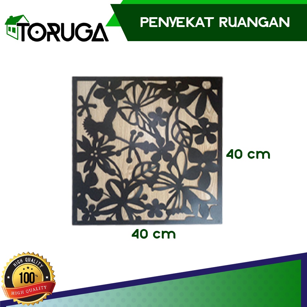 Penyekat Ruangan Vintage 3D PVC Tirai Gantung Dekorasi Penghalang Tembok Dinding