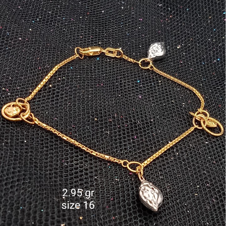 Gelang Emas 17 K - 2.95 gr Kadar 750 - 2647