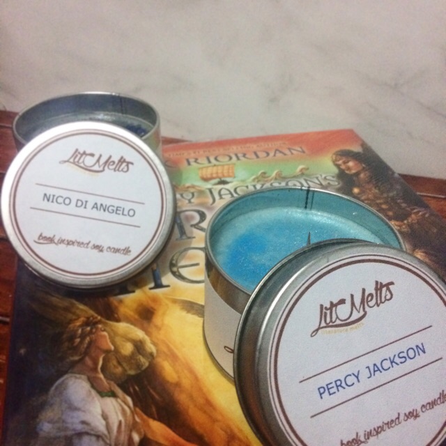 Percy Jackson Bookish Candle