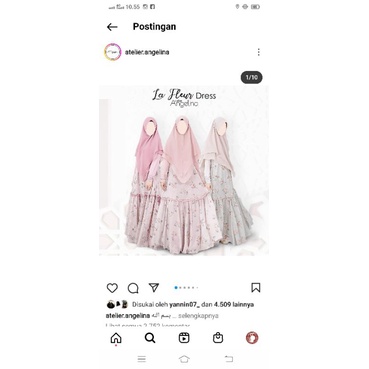 la fleur dress by Atelier angelina a.n mei maharani