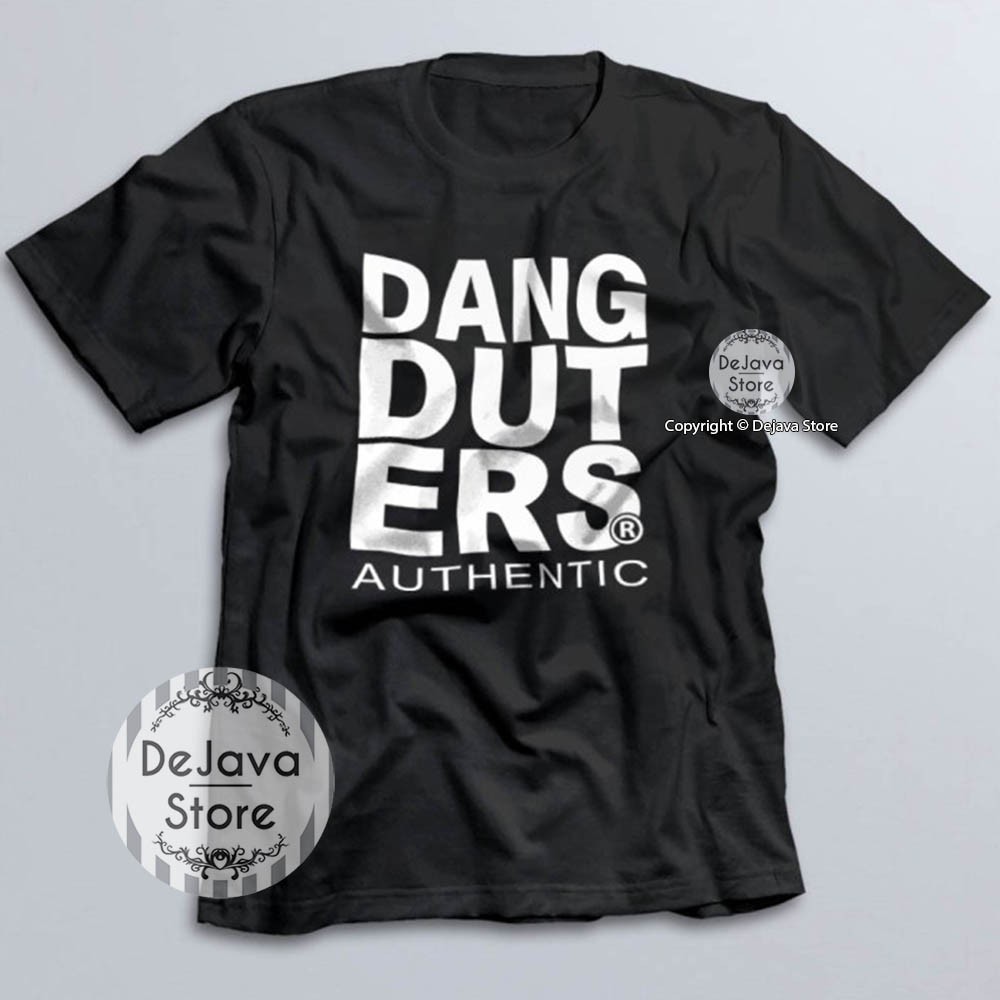 Kaos Distro DANGDUTERS Musik Dangdut Tshirt Baju Murah Populer Tshirt Unisex | 058-2