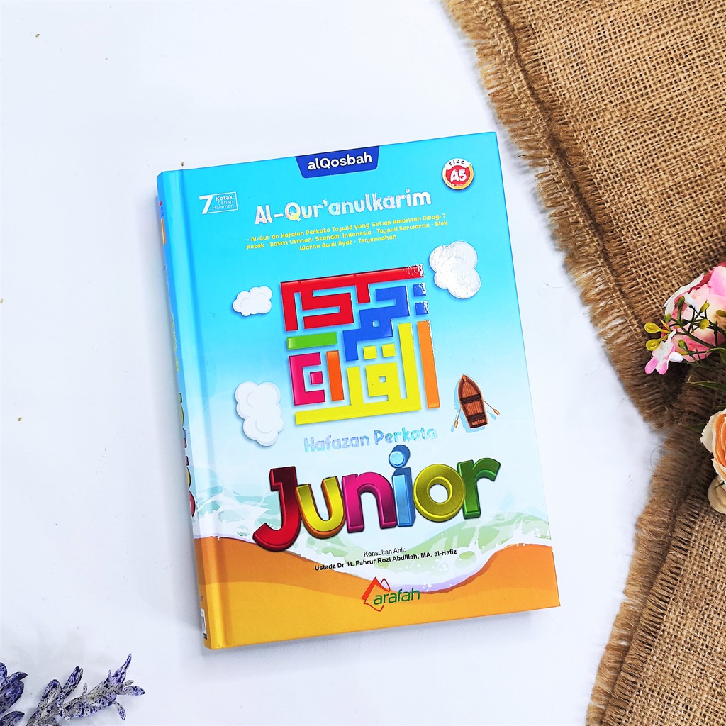 [ NEW COVER ] AL-QUR'AN HAFAZAN PERKATA JUNIOR - PENERBIT AL QOSBAH X TOKO BUKU ARAFAH