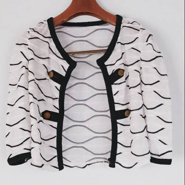 Outer rompi wanita cardigan