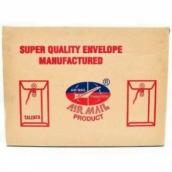

AMPLOP COKLAT AIRMAIL 310 TALI UKURAN FOLIO