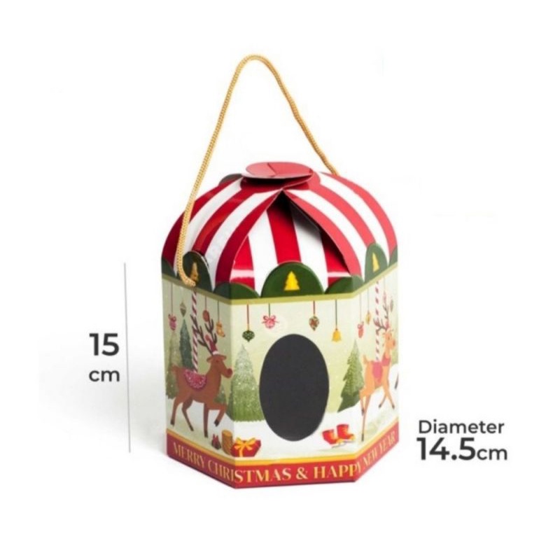 

Box Natal - Dus Natal - Packaging Natal Carousel kecil