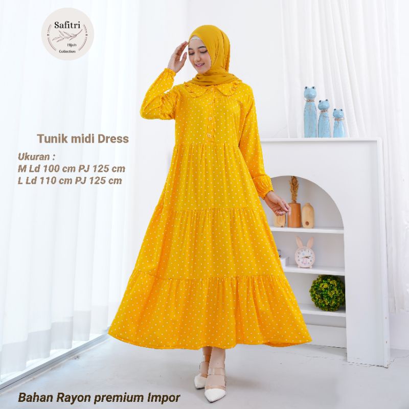 Tunik Midi Dress by ORI SAFITRI