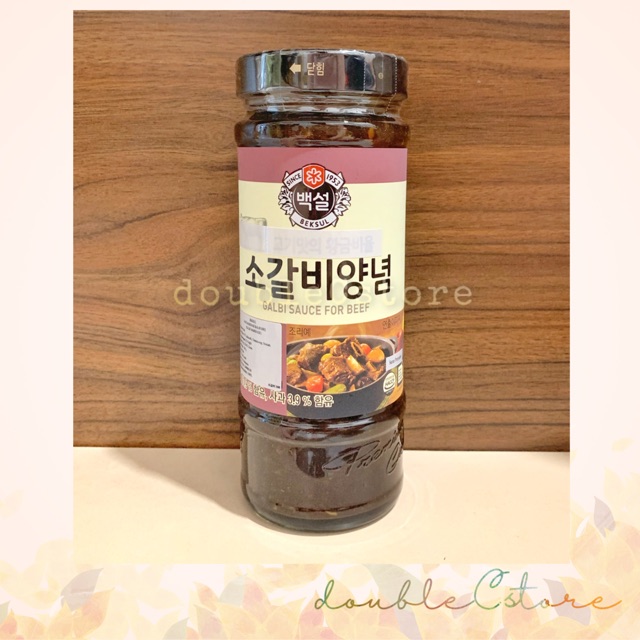 

Beksul Galbi Sauce for Beef 500gr / Korean BBQ galbi kalbi