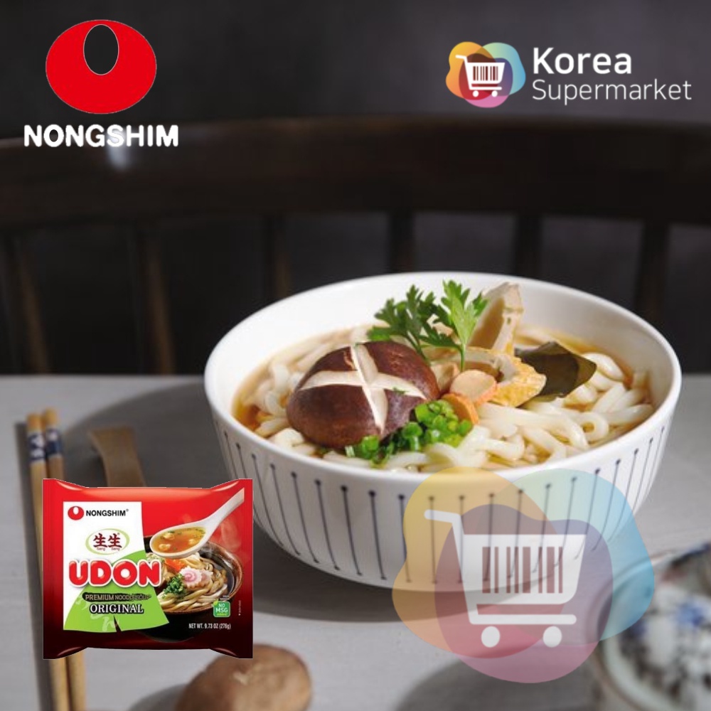 [PRODUK DISKON] Nongshim Udon Noodle Soup JAPANESE STYLE 276gr Made in Korea