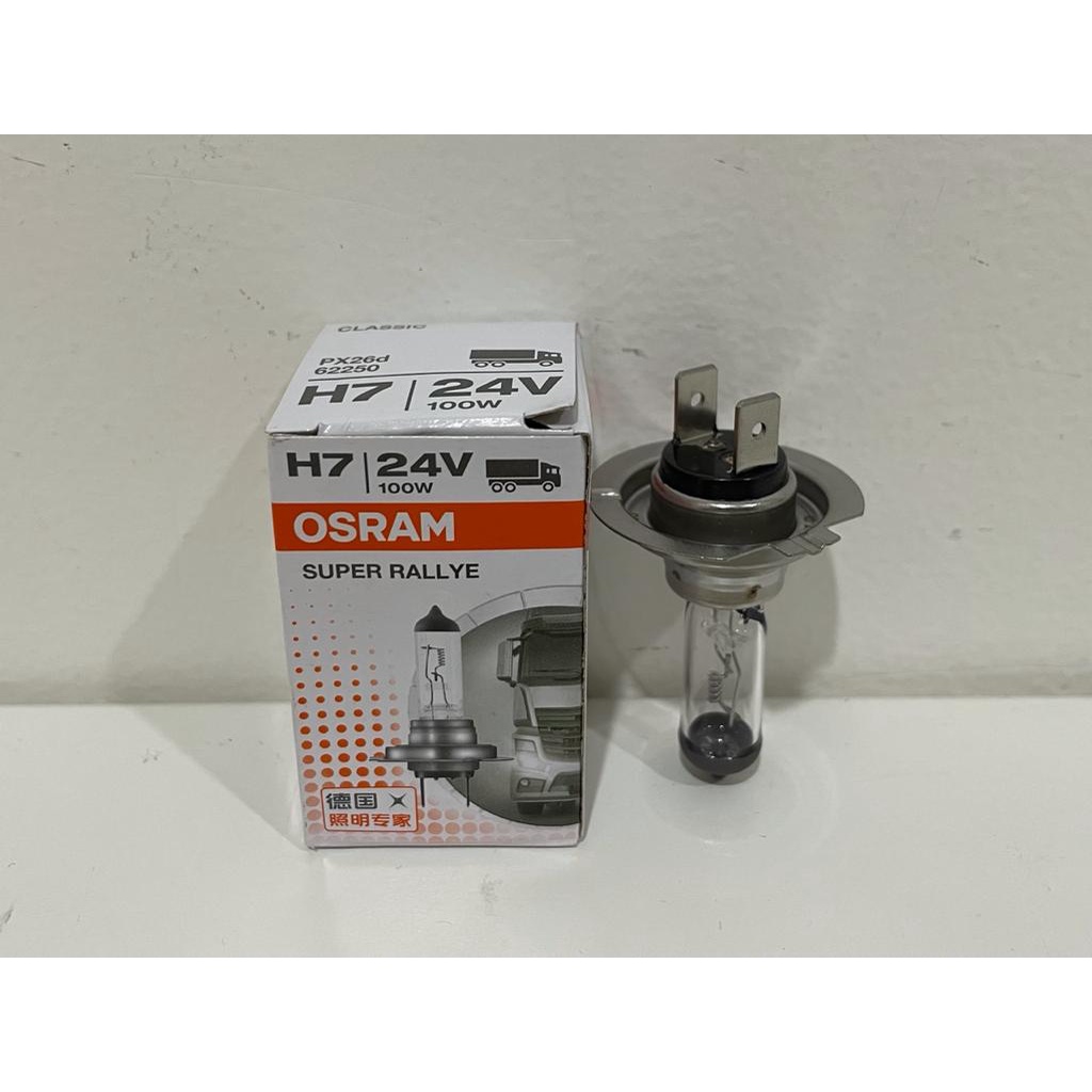 Lampu Halogen Osram H7 24V 100W