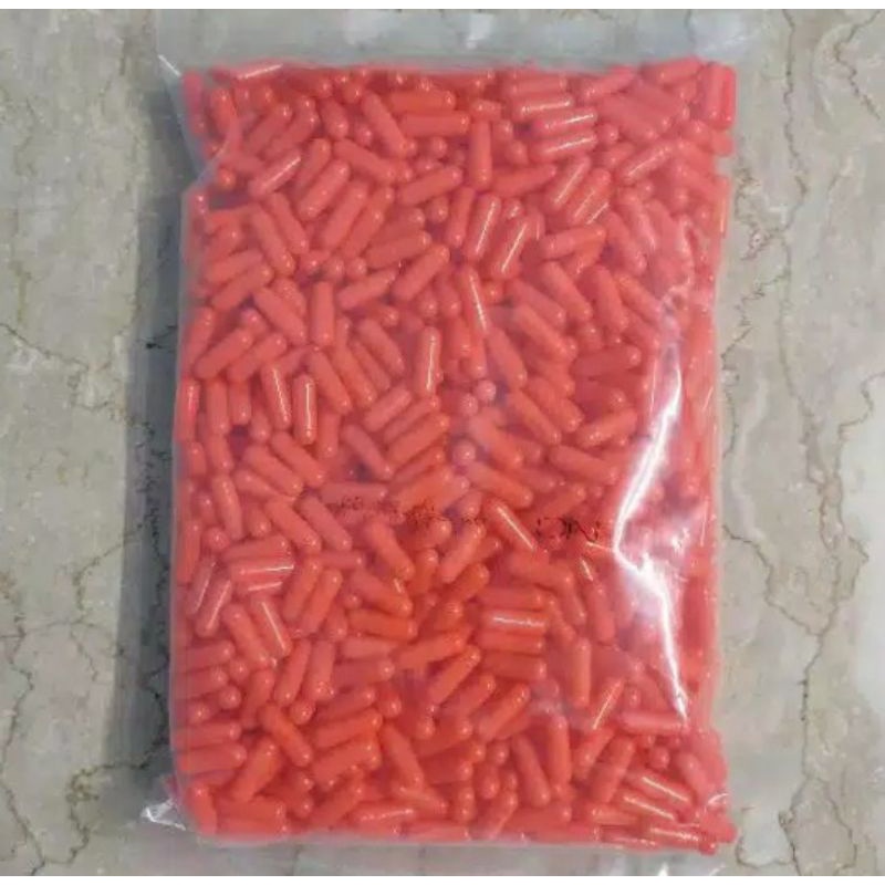 PAKET PELANGSING 1000 KAPSUL KJP WARNA ORANGE DOSIS TRIPLE STRONG