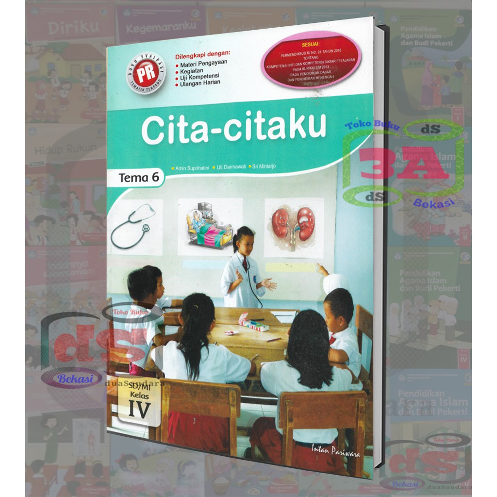 Buku Pr Evaluasi Tematik Terpadu Siswa Kelas 4 Sd Tema 6 Kurikulum 2013 Shopee Indonesia