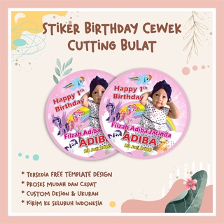 Jual Stiker Birthday Cewek Sticker Ulang Tahun | Shopee Indonesia