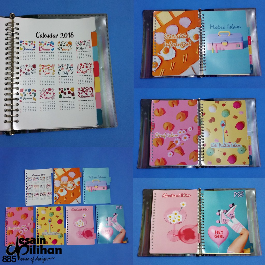 

Pembatas Binder Mata Kuliah 2 Ring, 6 Ring, 20 Ring, 26 Ring 1 Set 7 Lembar Laminasi Glossy Murah