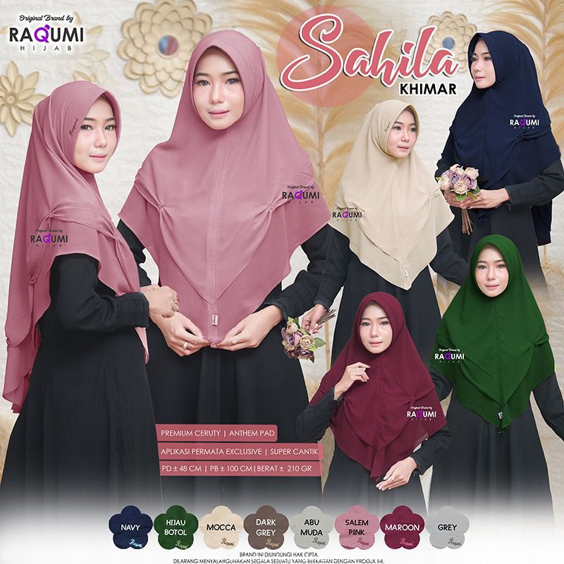 Sahila KHIMAR By Raqumi Hijab