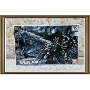 Hg Zaku II + Big Gun (Gundam Thunderbolt Ver.)