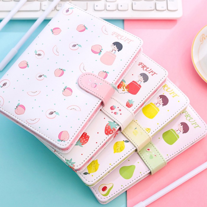 

Limited Buku Tulis Unik / Buku Agenda Edisi Fruits Luxury Hot Sale