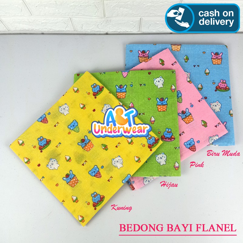 AT228-Pernel Bayi Flanel Jumbo Bedong bayi Planel