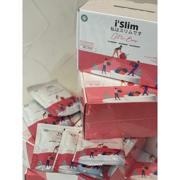 I’Slim Fiber Drink Detox sudah BPOM HALAL