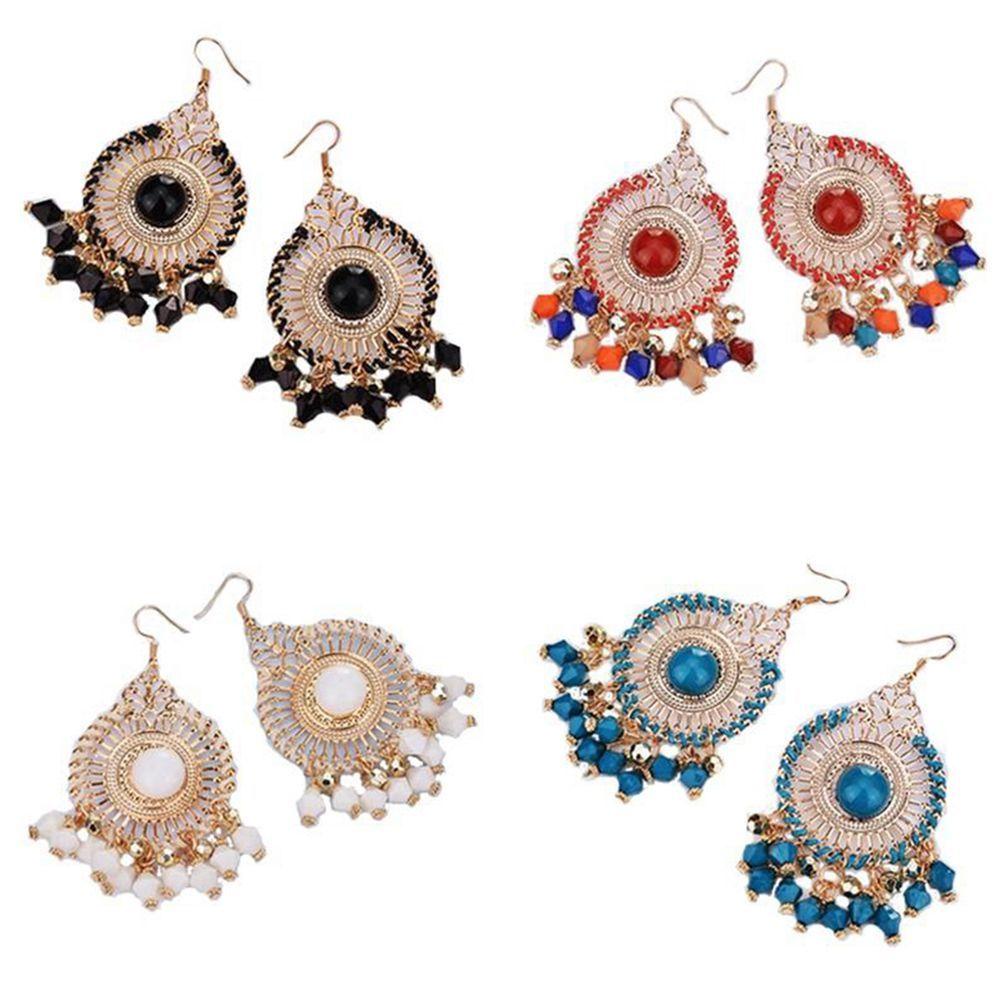 Needway Anting Berlebihan Vintage Untuk Aksesoris Wanita Hadiah Pesta Gaya Etnik Boho