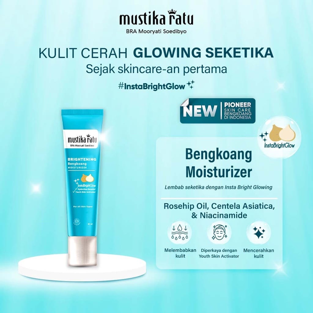 MUSTIKA RATU CREAM MASK 125GR BENGKOANG MASKER WAJAH WANITA TUBE