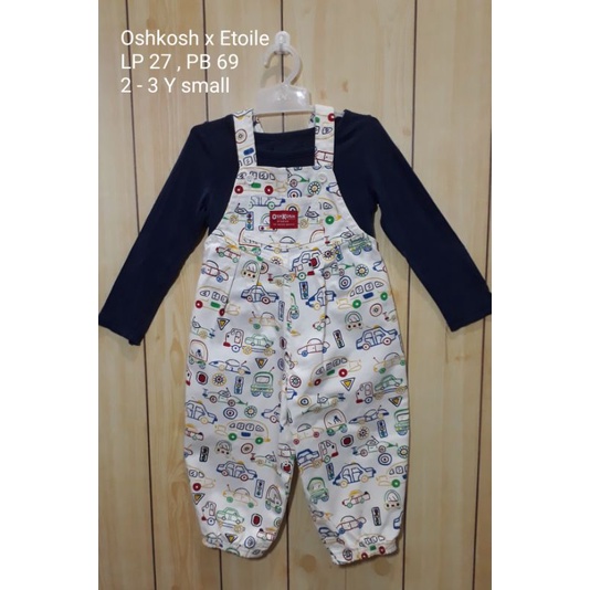 PRELOVED Baju Anak Laki Laki Overall/ Baju Kodok Oshkosh