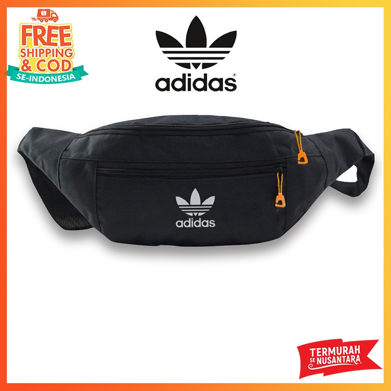 (COD) Tas Selempang Adidas WATERPROOF SPORT Waistbag Adidas Grosir Tas Slempang Pria wanita Murah