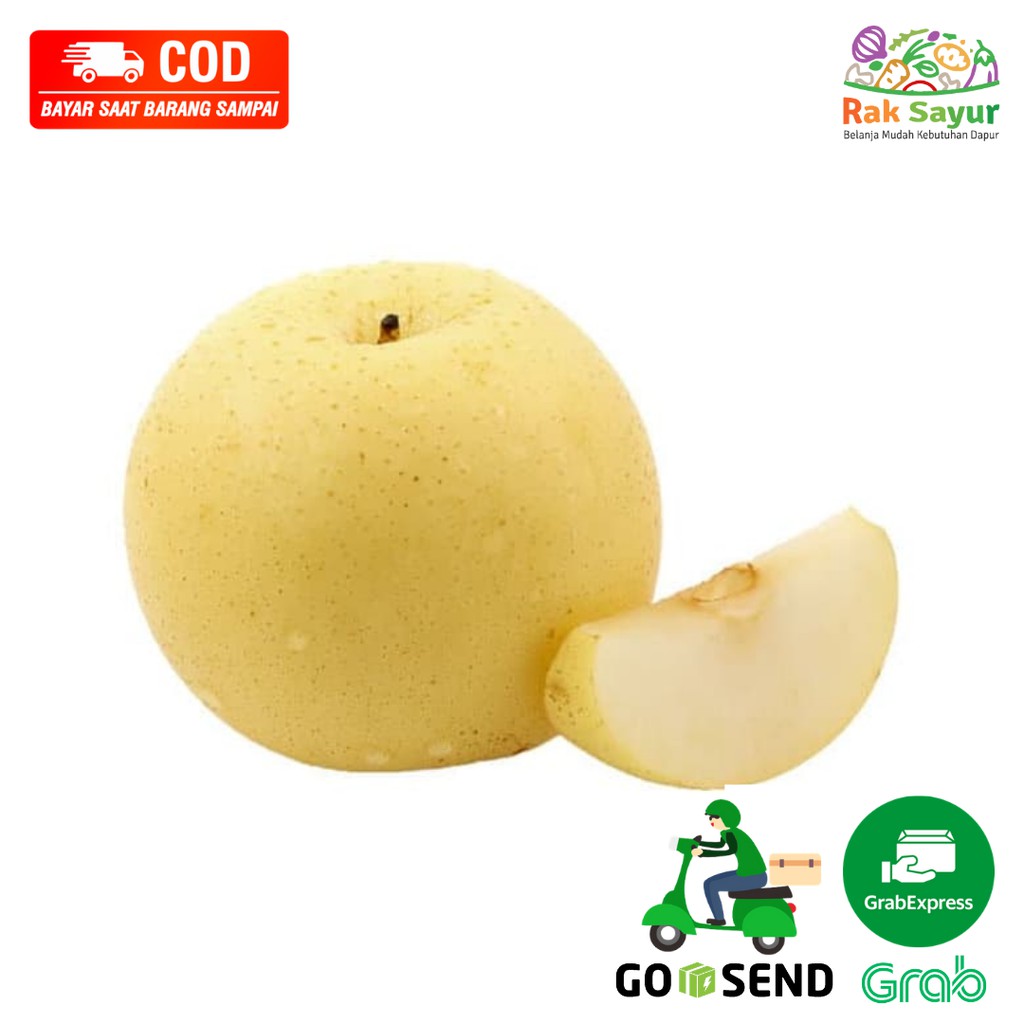 

Buah Pir Pear Century Import Manis 1Kg Buah Buahan Segar Fresh Rak Sayur Padang