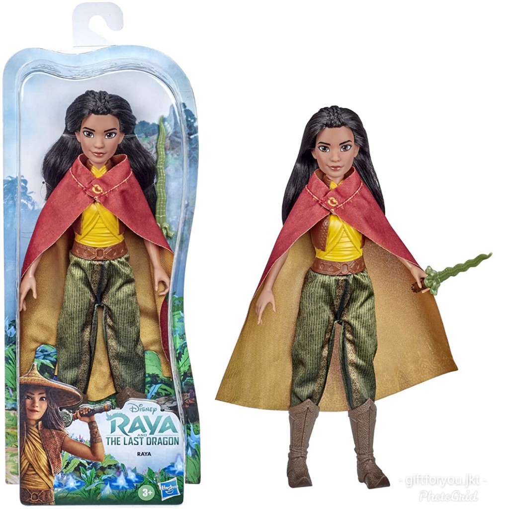 Disney Raya The Last Dragon Fashion Doll Mainan Figure Boneka Anak  Perempuan Original