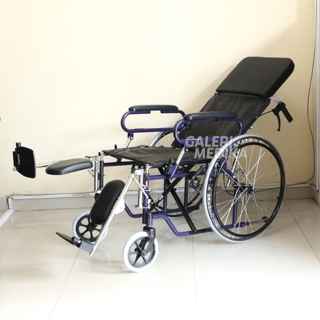 Kursi Roda Reclining / Reclining Wheelchair GEA FS 902 GC / FS902GC / FS-902 GC - Kursi Roda Bisa Rebahan