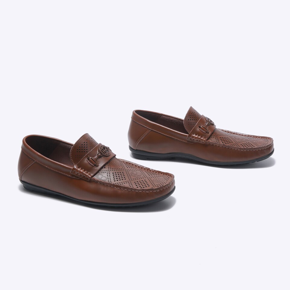 SEPATU PANSUS EVERBEST PRIA ORIGINAL LOAFER KULIT BRANDED COKLAT EM72