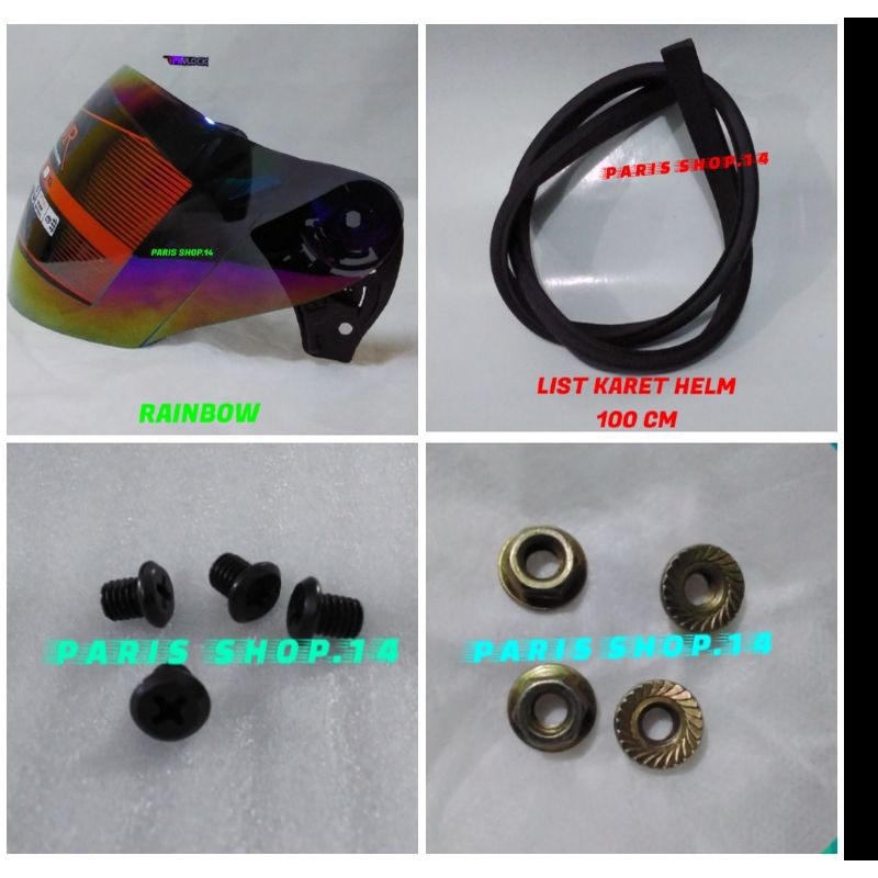 Visor/Rachet/Baut/Karet List Kyt Dj Maru