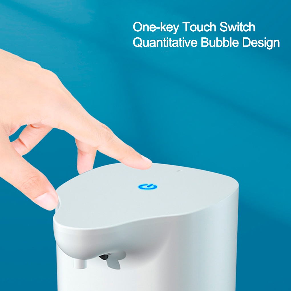 [BISA COD] Dispenser Sabun Otomatis Rechargeable 350ml Sensor Liquid / Hand Sanitizer