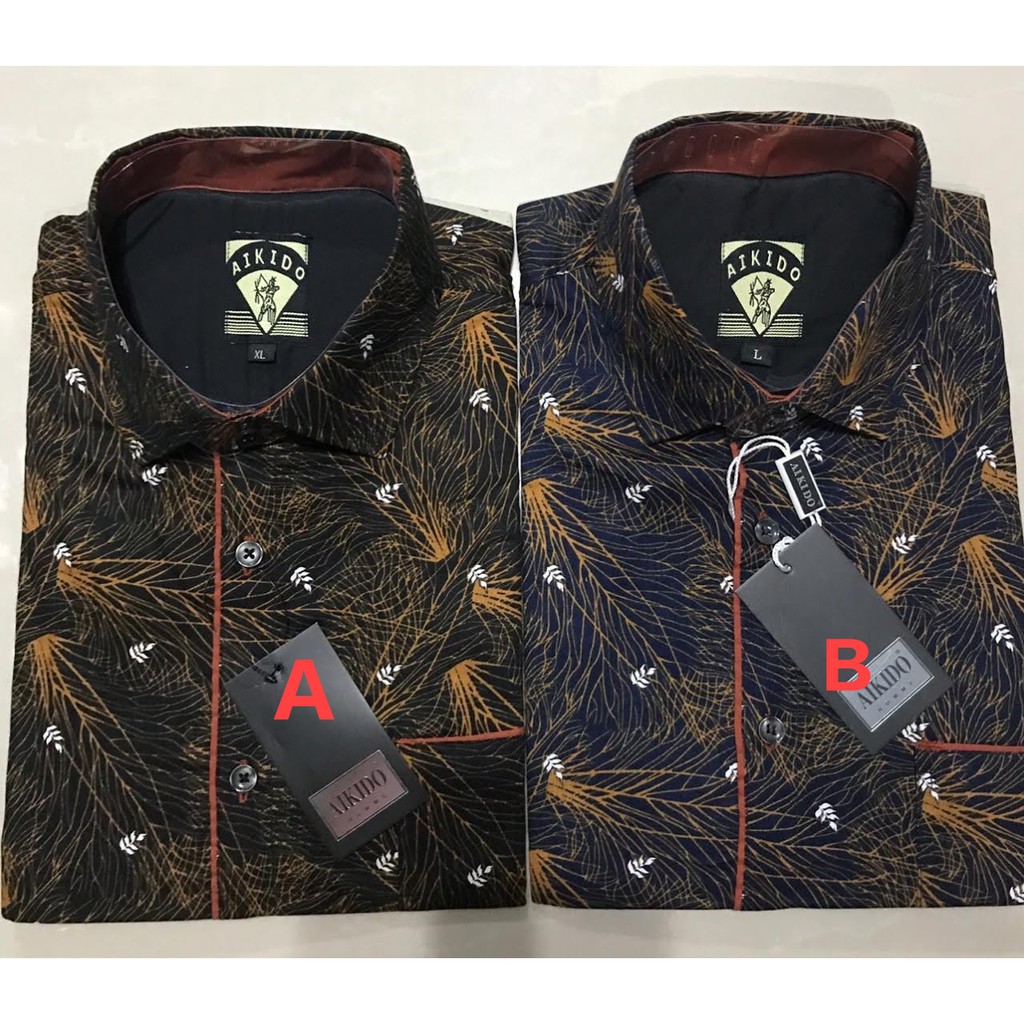 Promo Aikido Kemeja Pria Lengan Pendek nB8l8qEFoeNAL5g