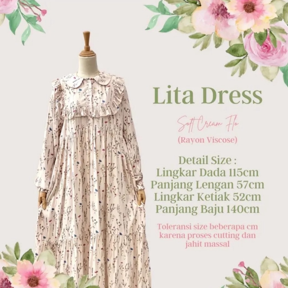 Lita Dress by Fiibaytia