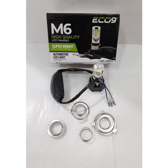 lampu LED kipas 6 sisi ECO9 lampu LED putih Ad d universal 35 watt