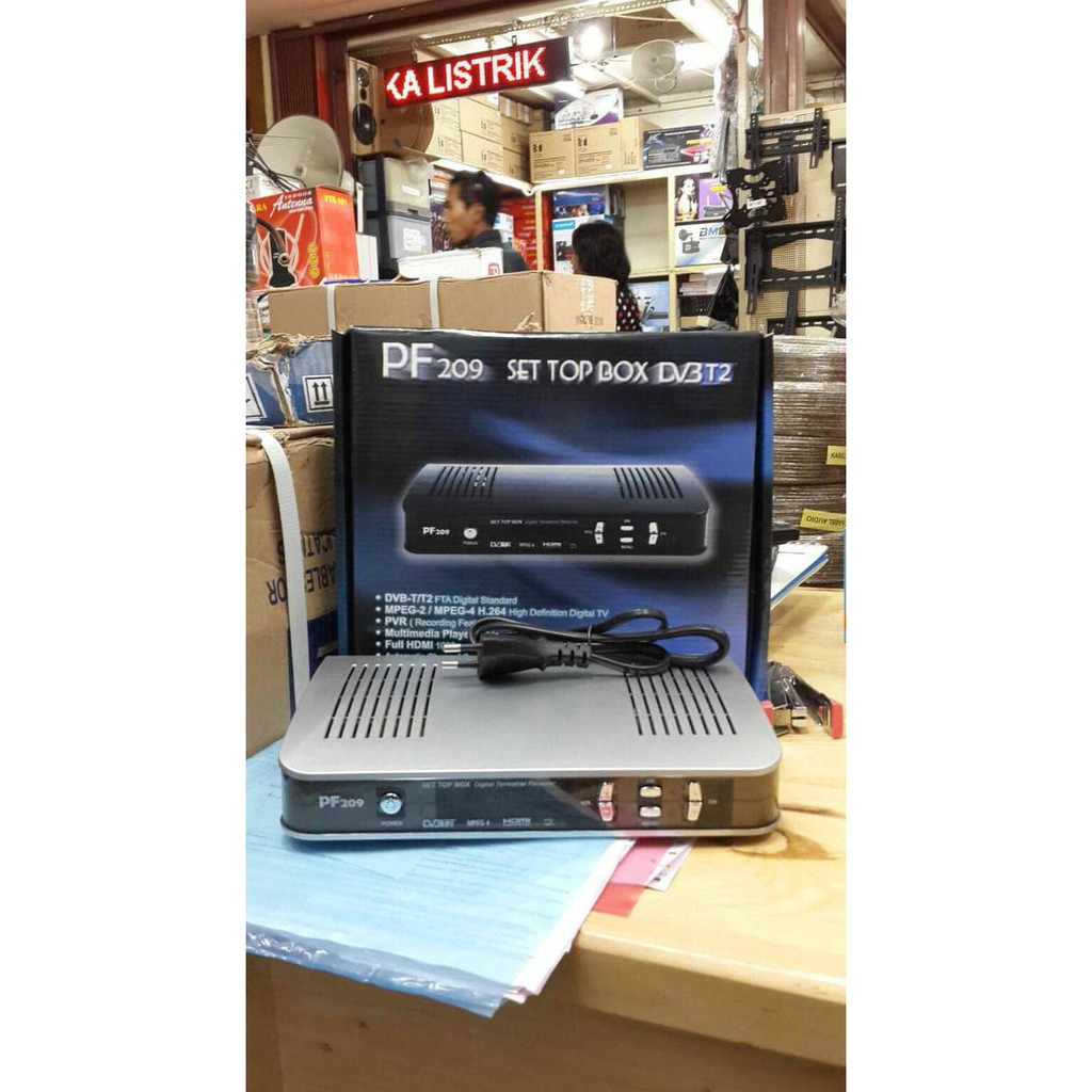 P64I Antena Tv Receiver / Dvb Digital / Penggabung Antena /Tv Tuner Digital Ov81