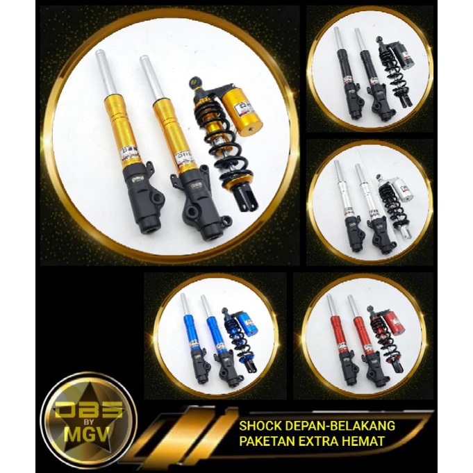 TERMURAH Paket Shock depan belakang ORIGINAL DBS 8905+8899 PNP VARIO 125 VARIO 150 BEAT SCOOPY MIO s