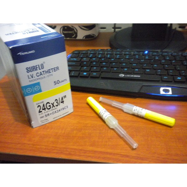 Surflo IV Catheter 24G