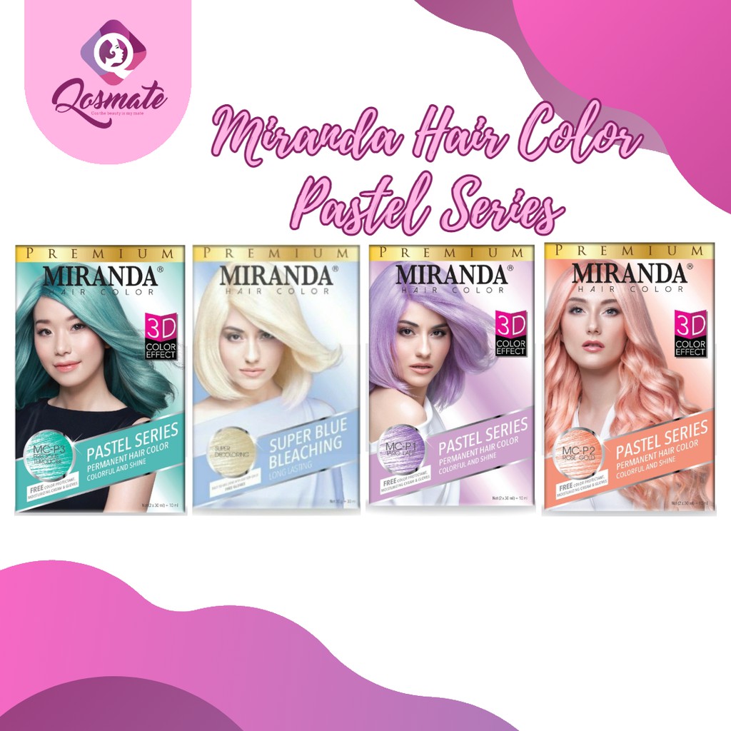 [Original Bpom] Miranda Hair Color Pastel Series 30ml