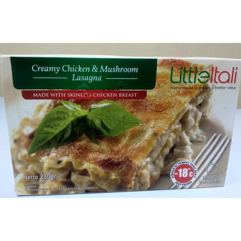 

Pasta Little Itali Creamy Chicken & Mushroom
