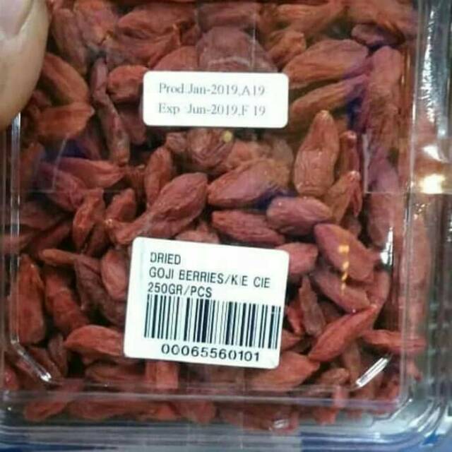 

Dried Goji Berries / Kie Cie 250gr