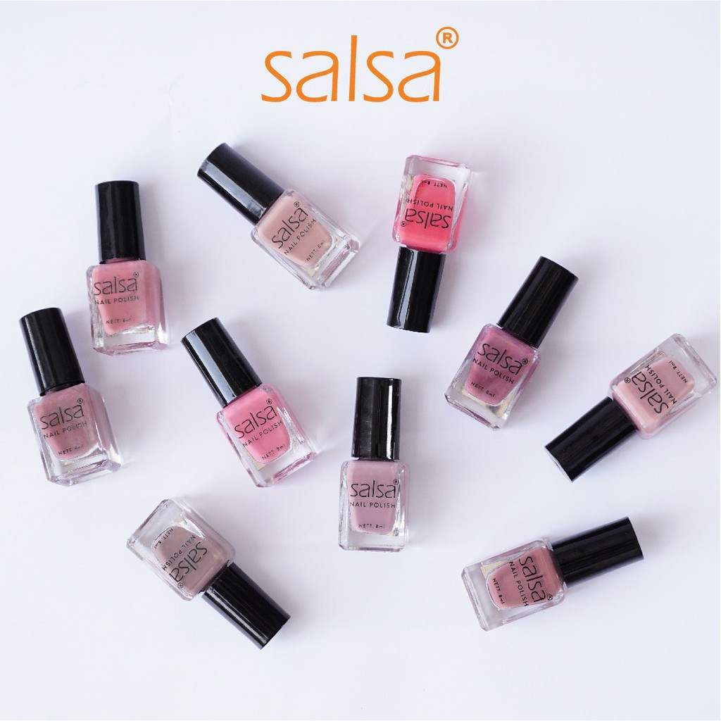 ✨LACIKOSME✨ SALSA NAIL POLISH KUTEX SALSA - CAT KUKU SALSA BPOM ORIGINAL