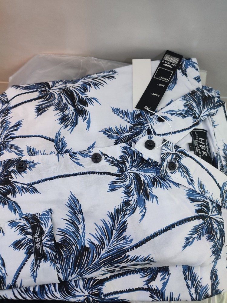 Hem Pria Distro Lengan Pendek Motif Surfing