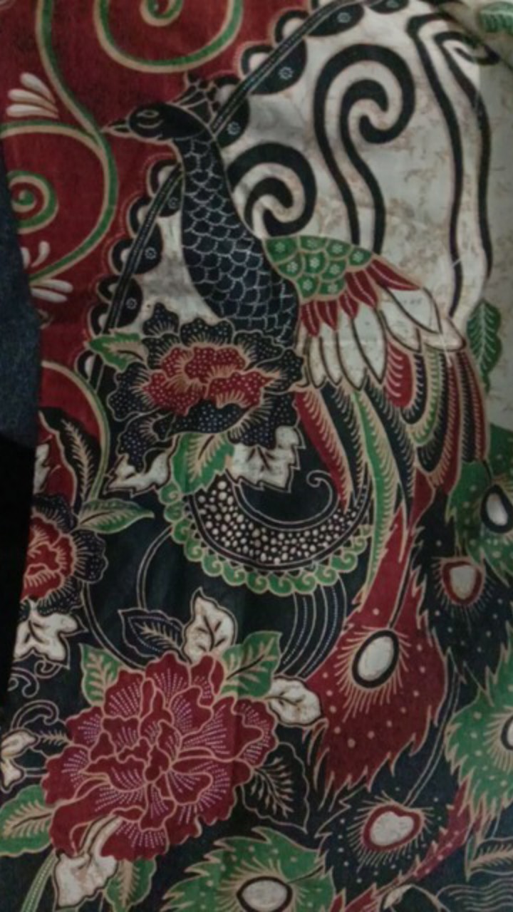 Batik Sogan Halus Pekalongan Mix Brokat Renda Ori