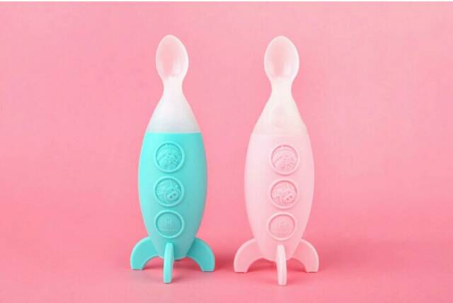 MARCUS AND MARCUS FEEDING SPOON DISPENSER - BOTOL SENDOK MPASI - SQUEEZE FEEDER