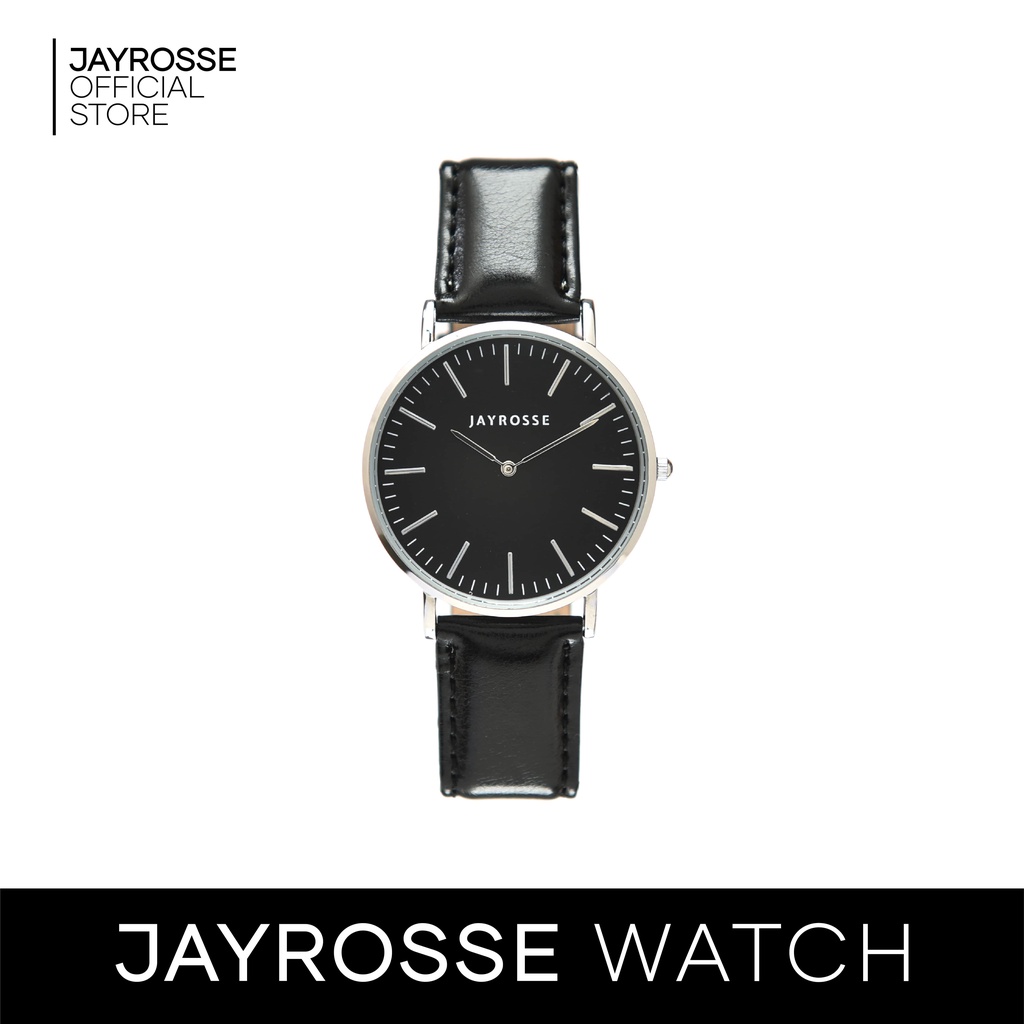 Jayrosse Watch - Zuri Silver (40mm) | Jam Tangan Pria