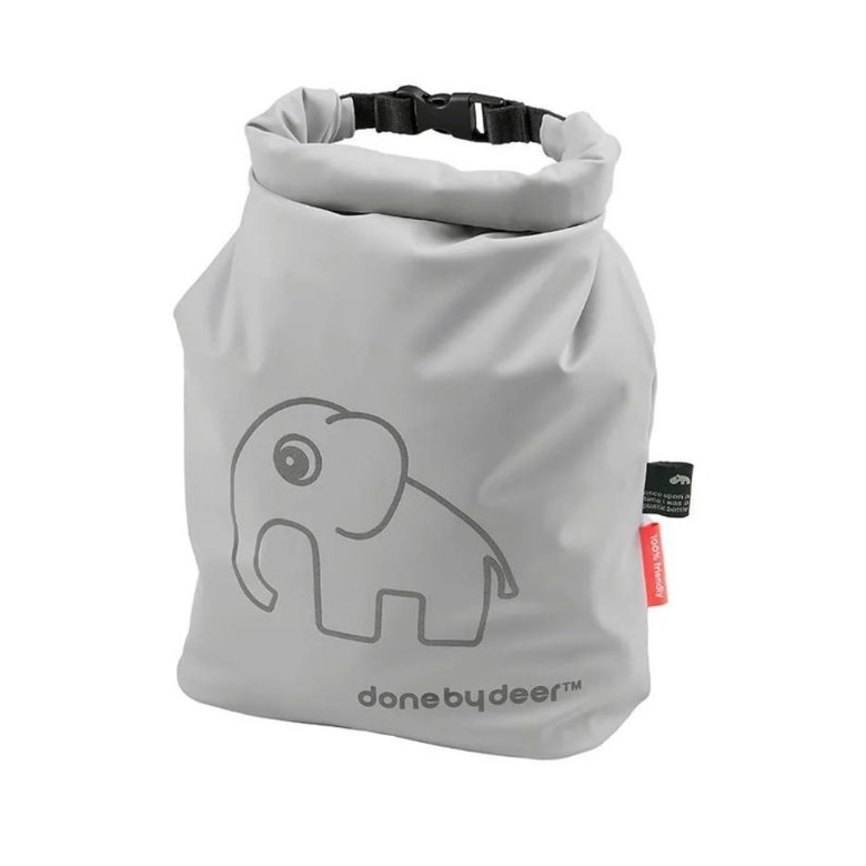 done by deer roll top storage bag elephee grey