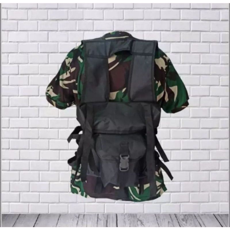 Rompi serbu/rompi tempur/magazen/army/airsofgan/tactical/perbakin/polisi/outdoor